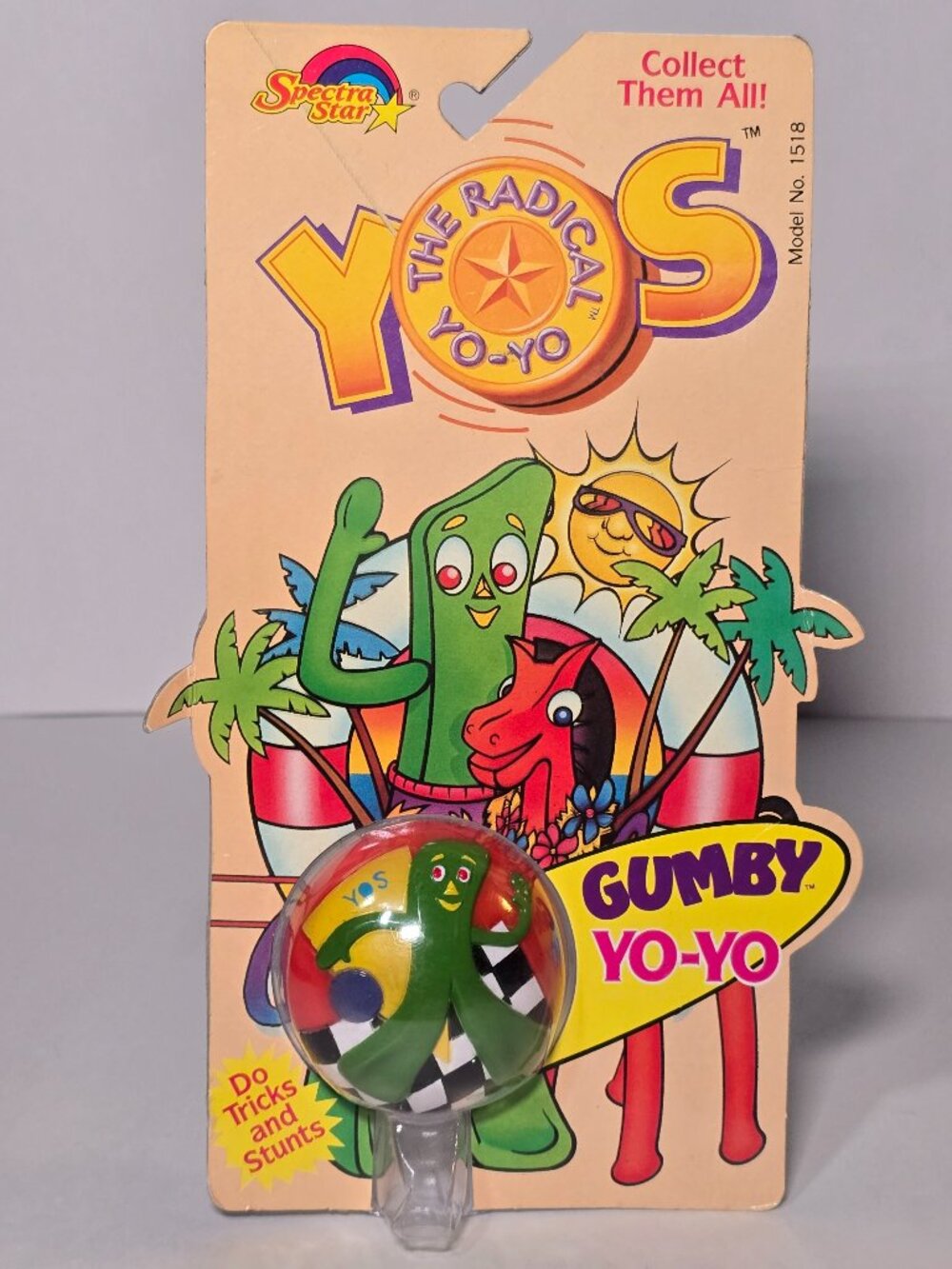 GUMBY 1989 Spectra Star THE RADICAL YO-YO SEALED NIB Model 1518